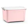 Caja de almacenamiento grande para ropa con tapa, engrosada, duradera, rectangular, almacenamiento de agua, pecera, cubo de plástico cuadrado, tanque de agua