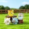 Decoração de Carro de Rato Tom e Jerry Figura Fofa Eu Amo Queijo Ornamento de Mesa Brinquedo da Moda