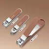 Set de Cortauñas Anti-Salpicaduras Personalizado para Uso en Casa, Cortauñas de Gama Alta para Mujeres y Hombres, Set de Herramientas Especiales