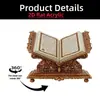 Suporte Rotativo de Acrílico Transfronteiriço com Mãos em Oração, Ornamento de Feriado Estilo Raphael 2D Plano
