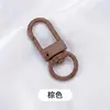 Cierre de Puerta Pequeño de 3 Puntos Pintado de Colores Aleación de Zinc Llavero de Resorte en Forma de U Accesorios para Bolsos Hebilla Colgante Accesorios para Joyería DIY