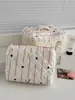 Bolsa de Cosméticos Geométrica Estrela Rosa Transfronteiriça de Alto Valor Portátil para Meninas Grande Capacidade Doce Estilo Ins Bolsa de Armazenamento