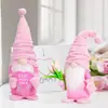 Decoraciones de Muñeco Sin Rostro para el Día de la Madre Transfronterizas Lindo Duende Rudolph Tulipán Adornos de Amor Regalos Festivos