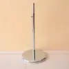 Mannequin de Meio Corpo Base de Ferro Acessórios DIY Suporte de Mannequin Base de Mannequin Placa Triangular Quadrada Placa Quadrada Espelhada Placa Redonda