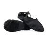 Dancer's Song Zapatos de Garra de Gato para Adulto Zapatos de Danza de Tela Elástica Zapatos de Práctica de Lona con Suela Blanda para Mujer Zapatos de Yoga Ballet