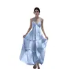 Vestido Puromente Sexy sin Espalda con Cuello Halter para Mujer, Nuevo Estilo Francés de Verano, Vestido de Vacaciones en la Playa Super de Ensueño