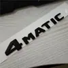 Adecuado para Emblema Mercedes-Benz 4Matic Vehículo de Tracción en las Cuatro Ruedas Emblema Trasero Nuevo Clase C Clase E Clase S Gla Glk Pegatina para Vehículo de Tracción en las Cuatro Ruedas Galvanizado