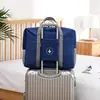 Bolsa de Almacenamiento Redonda con Patrón de Avión para Mudanzas y Viajes, Bolsa de Almacenamiento de Ropa, Se Puede Usar como Bolsa de Equipaje de Maleta de Carrito