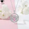 Knn-1046 Colar Pequeno Fresco de Cisne com Diamante Feminino Desenho Animado E-commerce Transfronteiriço Joias Pingente de Alta Qualidade Europeu e Americano