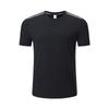 Camiseta de secado rápido de nylon transfronteriza para hombre Amazon ebay fitness running cuello redondo deportiva manga corta de seda helada top de entrenamiento