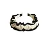Diadema plisada con volantes estilo francés, versión ancha, hace que la cara se vea más pequeña, diadema para niñas, adecuada para ir al trabajo y lavarse la cara, suministro transfronterizo