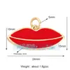 M18 L26 K07 Accesorios para joyería DIY colgante de cobre puro colgante pequeño luna triángulo corazón de melocotón redondo marca