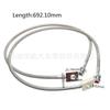 89702 cabo de freio dianteiro de aço inoxidável 26 polegadas compatível com 1987-06 para Jeep TJ/YJ/XJ