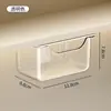 Caixa de Armazenamento Salão de Beleza Prateleira de Armazenamento Sem Furo Casa Dormitório Montado na Parede Banheiro Vaso Sanitário Organizador de Armazenamento