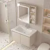 Nuevo Gabinete de Baño Combinación de Lavabo de Cerámica Inodoro Lavamanos Balcón Lavabo Doméstico Lavabo para la Cara Baño