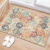 Cross-border Retro Persian Mat Turco Estilo Étnico Outdoor Dirty-resistant Foot Mat Porta de Entrada Tapete Spot