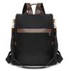 2025 Nueva Mochila Transfronteriza Nueva de Cuero Suave Mochila Casual Retro de Cuero para Mujer Gran Capacidad Multicompartimento Mujer
