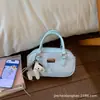 Nova Bolsa Feminina de Design de Nicho Transfronteiriço 2026 com Toque de Luxo, Bolsa Feminina Listrada, Bolsa Transversal Versátil da Moda, Bolsa Quadrada Pequena