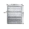 Bolsa Térmica para Levar, Saco Descartável para Conservação de Alimentos, Bolsa para Conservação de Frio e Calor para Frutas Frescas, Churrasco, Catering