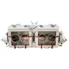 Caja de Guantes de Laboratorio de Acero Inoxidable Cámara de Prueba de Vacío Anaeróbico Anhidro Caja de Operación Industrial Simple de Presión Negativa de Nitrógeno