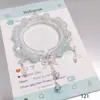 Explosões Super Fada Mori Cristal Lua Pulseira Feminina Design de Nicho Estudante Joker Cor Doce Pulseira de Namorada