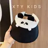 Chapéu de Pescador para Bebê Estilo Coreano Verão Malha Respirável Desenho Animado Super Fofo Chapéu de Sol para Bebê ao Ar Livre para Meninos e Meninas