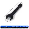 Llave de impacto de grado industrial de alta resistencia, Llave de boca abierta de una cabeza, Llave de boca abierta de alta resistencia, Llave de impacto con apertura 24/30