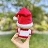 [Solo ropa] la primera y segunda generación llavero colgante de ropa Labubu tela de tirar para la colección de trajes de Año Nuevo Navidad