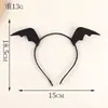 Diademas de Halloween Transfronterizas para Fiestas Infantiles, Divertidas Diademas de Diablito para Cosplay, Accesorios Festivos para el Cabello de Disfraces