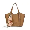 2026 Nova Moda Bolsa Grande para o Dia a Dia Feminina de Alta Qualidade Elegante Versátil Bolsa de Ombro Única Bolsa Tote de Mão