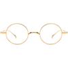 Armazón Ultra Ligero de Titanio Puro para Miopía Vintage Artístico Redondo Prince Armazón de Gafas Ópticas para Hombre Recubrimiento IP Shenzhen