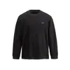 Sudadera de cuello redondo para hombre, estilo retro japonés simple, moda de tendencia de la marca Rumeng, corte holgado para otoño, camiseta básica casual versátil para ir al trabajo