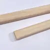 Barra de ropa de madera de alcanfor armario barra de ropa de madera maciza brida barra de ropa fija armario barra de ropa de madera maciza travesaño