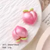 Accesorios de Resina DIY de Dibujos Animados Pintura Perlada Gel de Crema de Frutas Pasador Hecho a Mano Accesorios para Funda de Teléfono Móvil Hebilla de Zapato