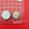 Pajarita de Diamantes de Imitación Coloridos Galvanizados Corazón Cereza Estrella Accesorios de Plástico DIY Funda de Teléfono Pasador Accesorios para Zuecos