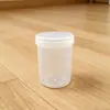 Frasco de almacenamiento portátil con cierre hermético de rosca, caja dispensadora de medicamentos a prueba de humedad de grado alimenticio para cápsulas, botella de almacenamiento de leche en polvo y snacks