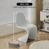 Cadeira de Jantar Italiana Preta Cadeira de Maquiagem Pantone Cadeira de Luxo Leve Banqueta de Maquiagem Cadeira de Mesa de Jantar de Designer