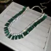 Vestido de tostada collar de perlas lujo ligero estilo coreano estilo chica rica cadena para la clavícula accesorios de collar lujosos elegantes versátiles novia