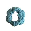 NUEVO Lazo para el Cabello de Flor ~ Anillo de Toalla Ancho de Alta Elasticidad para Cola de Caballo, Sin Marca, Sin Daño al Cabello, Cuerda para el Cabello Dulce y Colorida