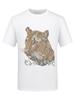 Camiseta de Manga Corta de Seda de Hielo para Hombre Verano 2026 Casual Algodón Mercerizado Material Suave Talla Grande Manga Media Estilo Coreano Moderna Delgado