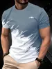 Camiseta Deportiva Casual de Manga Corta con Cuello Redondo Estampada en 3D para Hombre Y2 Transfronteriza Aliexpress Temu