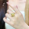 Jindian Mismo Estilo Sha Jin Song Yun Cuatro Ruyi Colgante Pulsera Lujo Ligero Atmosférico Juego de Tres Piezas Regalo para Novia