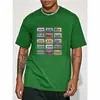Camiseta Retro Mixtape 80s Cinta de Cassette en Blanco 1980s 90s Música