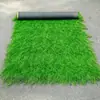 Telhado de Palha Plástica Isolante de Palha Sintética Telhado de Palha Cinza-Amarelo Decoração de Tapete para Pavilhão de Área Cênica de Fazenda Pátio