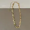 Collar de Borlas con Lentejuelas Brillantes de Gama Alta para Mujer, Sencillo y Único, Cadena para el Cuello de Moda y Tendencia, Cadena para la Clavícula