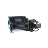 Base de Ventilador de Refrigeración para Router Flujo de Aire Gabinete Amplificador de Potencia Laptop de 14/15.6 pulgadas