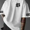 Camiseta Masculina Casual Fashion Estampada 180g - Algodão, Gola Redonda, Caimento Solto,