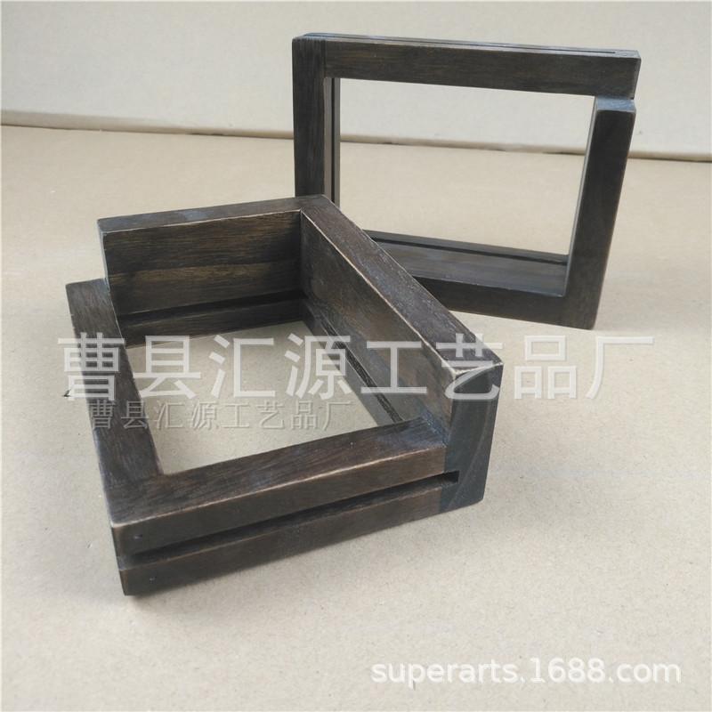 2 厂家定做跨境欧洲美国加拿大喷油漆可换活动灵活复古黑棕色实