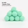 10mm DIY Bolas de Pelúcia Coloridas Bolas Pequenas de Pelo Feitas à Mão Pacote de Material para Jardim de Infância Capa de Celular Flor Cola Gota Sol
