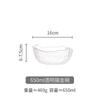 Tazón de Vidrio Martillado con Borde Dorado Japonés Transparente Tazón para Ensalada Hogar Vajilla de Alto Valor Plato para Fruta Set de Vajilla Lavabo para Té Venta al por Mayor